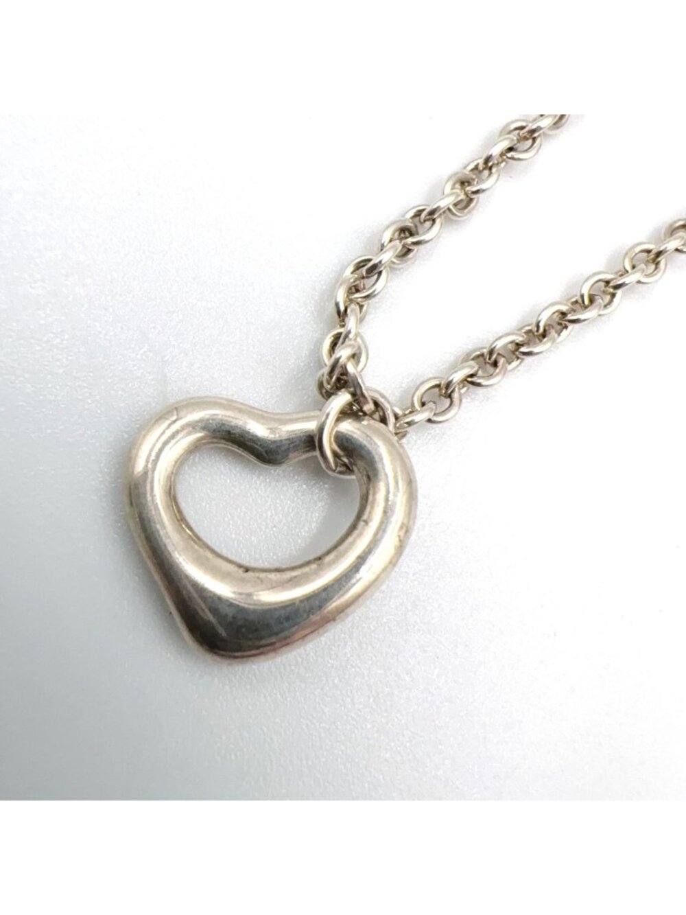 Tiffany & Co Open Heart Silver Bracelet